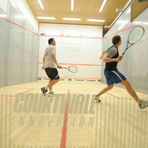 COURTWALL® Moveable side wall, wood flooring and glass play wall solutions